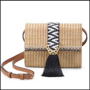 Stella & Dot Nolita Rafia Crossbody